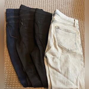 Jeans Bundle - 4 pairs - all Size 6 / 28